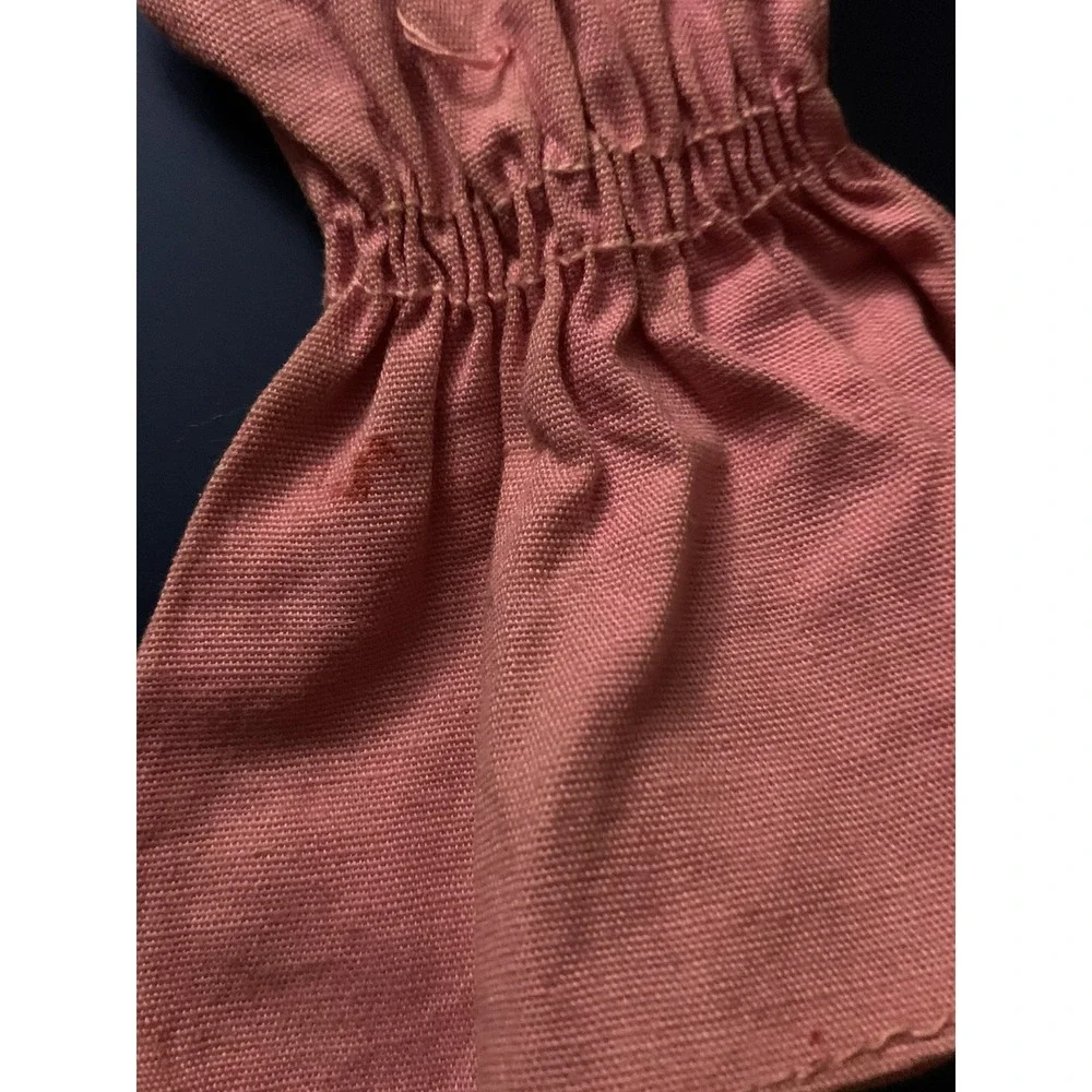 Vintage Pink Tunic Dress Striped Mod Barbie Clone 1960s